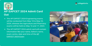 AP EAMCET 2024 Admit Card Out @cets.apsche.ap.gov.in; Check Direct Link Here